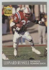 Leonard Russell Football Cards 1991 Ultra Update Prices