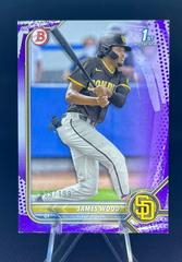 James Wood [Purple] Baseball Cards 2022 Bowman Paper Prospects Prices