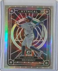 Max Muncy [Holo] #MTH-18 Baseball Cards 2022 Panini Donruss Optic Mythical Prices
