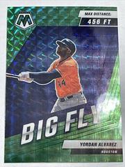 Yordan Alvarez [Green] #BF-6 Baseball Cards 2022 Panini Mosaic Big Fly Prices