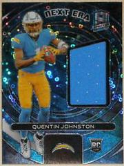Quentin Johnston [Blue Neon] #7 Football Cards 2023 Panini Spectra Next Era Prices