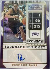 Desmond Bane [Tournament Autograph] #127 Basketball Cards 2020 Panini Contenders Draft Picks Prices