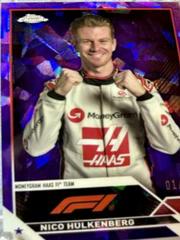 Nico Hulkenberg [Purple Refractor] #46 Racing Cards 2023 Topps Chrome Formula 1 Prices