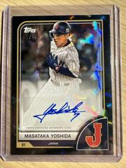 Masataka Yoshida [Black Difractor] #AV-MY Baseball Cards 2023 Topps World Classic Autographs Prices