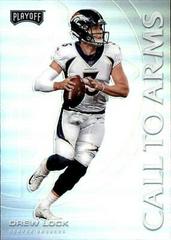 Drew Lock [Silver] #CA14 Football Cards 2020 Panini Playoff Call to Arms Prices