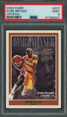 Kobe Bryant [Crystal] Basketball Cards 2003 Fleer Prices