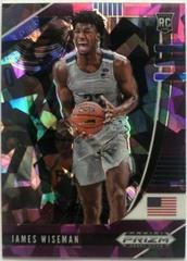 James Wiseman [Purple Ice] Basketball Cards 2020 Panini Prizm Draft Picks Prices