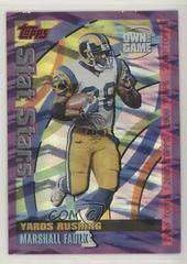 Marshall Faulk #OTG10 Football Cards 2000 Topps Own the Game Prices