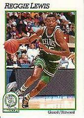 Reggie Lewis #13 Basketball Cards 1991 Hoops Prices
