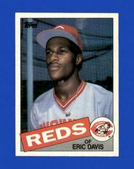 Eric Davis #627 Baseball Cards 1985 Topps Prices