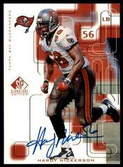 Hardy Nickerson #121 Football Cards 1999 SP Signature Prices