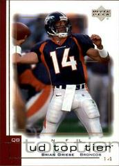 Brian Griese #54 Football Cards 2001 Upper Deck Top Tier Prices