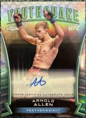 Arnold Allen /10 #YQS-AAL Ufc Cards 2024 Topps Chrome UFC Youthquake Signature Prices