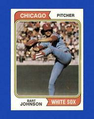 Bart Johnson Baseball Cards 1974 Topps Prices