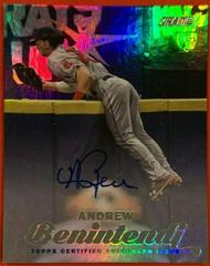 Andrew Benintendi [Rainbow Foil] Baseball Cards 2017 Stadium Club Autographs Prices