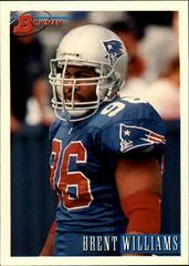 Brent Williams #82 Football Cards 1993 Bowman Prices