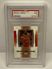 Michael Jordan #142 Basketball Cards 2003 Upper Deck Sweet Shot Prices