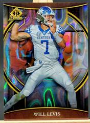 Will Levis [Lava] Football Cards 2022 Bowman Chrome University Invicta Prices