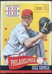 Cole Hamels Baseball Cards 2013 Panini Hometown Heroes Prices