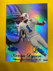 Kevin Dyson [Row 3] Football Cards 1998 Flair Showcase Legacy Collection Prices