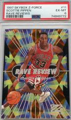 Scottie Pippen #11 Basketball Cards 1997 Skybox Z Force Rave Reviews Prices