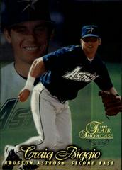 Craig Biggio [Row 1] Baseball Cards 1997 Flair Showcase Prices