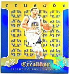 Stephen Curry [Blue] Basketball Cards 2015 Panini Excalibur Crusade Prices