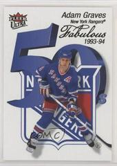 Adam Graves #FF-27 Hockey Cards 2021 Ultra Fabulous 50's Prices