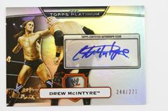 Drew McIntyre [Autograph] #81 Wrestling Cards 2010 Topps Platinum WWE Prices