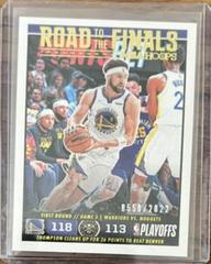 Klay Thompson Basketball Cards 2022 Panini Hoops Road to the Finals Prices