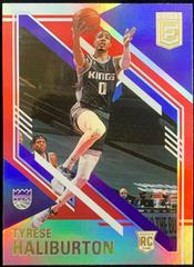 Tyrese Haliburton [Red] #105 Basketball Cards 2020 Panini Donruss Elite Prices