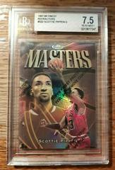 Scottie Pippen [Refractor] #322 Basketball Cards 1997 Finest Prices