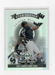 Frank Thomas [Sample] #4 Baseball Cards 1997 Panini Donruss Limited Prices