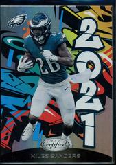 Miles Sanders #2021-5 Football Cards 2021 Panini Certified 2021 Insert Prices