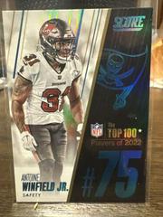Antoine Winfield Jr. #75 Football Cards 2023 Panini Score Top 100 Prices