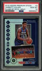 Jarrett Culver [Holo] Basketball Cards 2019 Panini Hoops Premium Stock Class of 2019 Prices