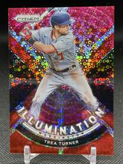 Trea Turner [Red Donut Circles Prizm] #IL-11 Baseball Cards 2021 Panini Prizm Illumination Prices