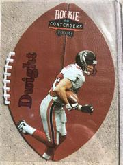 Tim Dwight [Red] #7 Football Cards 1998 Playoff Contenders Leather Prices
