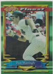 Don Mattingly [Refractor] Baseball Cards 1994 Finest Prices