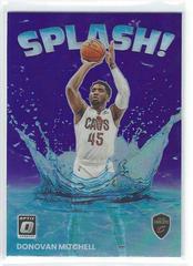 Donovan Mitchell [Purple] #3 Basketball Cards 2022 Panini Donruss Optic Splash Prices
