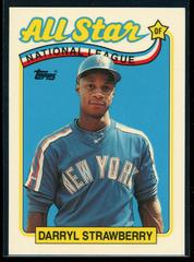 Darryl Strawberry [All Star] #390 Baseball Cards 1989 Topps Tiffany Prices