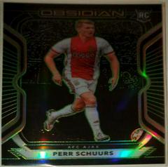 Perr Schuurs [Green] #14 Soccer Cards 2020 Panini Obsidian Prices
