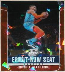 Russell Westbrook [Red Cracked Ice] Basketball Cards 2018 Panini Contenders Optic Front Row Seat Prices