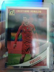 Cristiano Ronaldo [Press Proof Die Cut] Soccer Cards 2018 Panini Donruss Prices
