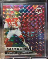 Patrick Mahomes II [Purple] #SW-3 Football Cards 2022 Panini Mosaic Swagger Prices