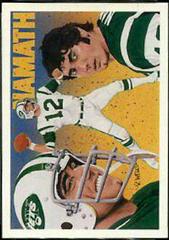 Joe Namath [Checklist 10-18] #18 Football Cards 1991 Upper Deck Heroes Prices