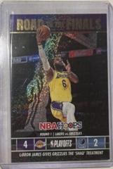LeBron James Basketball Cards 2023 Panini Hoops Road to the Finals First Round Recap Prices