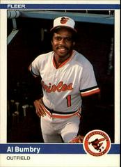Al Bumbry Baseball Cards 1984 Fleer Prices