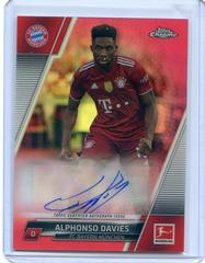 Alphonso Davies [Magenta] Soccer Cards 2021 Topps Chrome Bundesliga Autographs Prices
