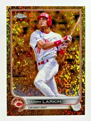 Barry Larkin [Mini Diamond Gold] #91 Baseball Cards 2022 Topps Gilded Collection Prices